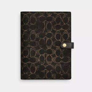 Coach Notebook In Loved Signature Canvas NWT
